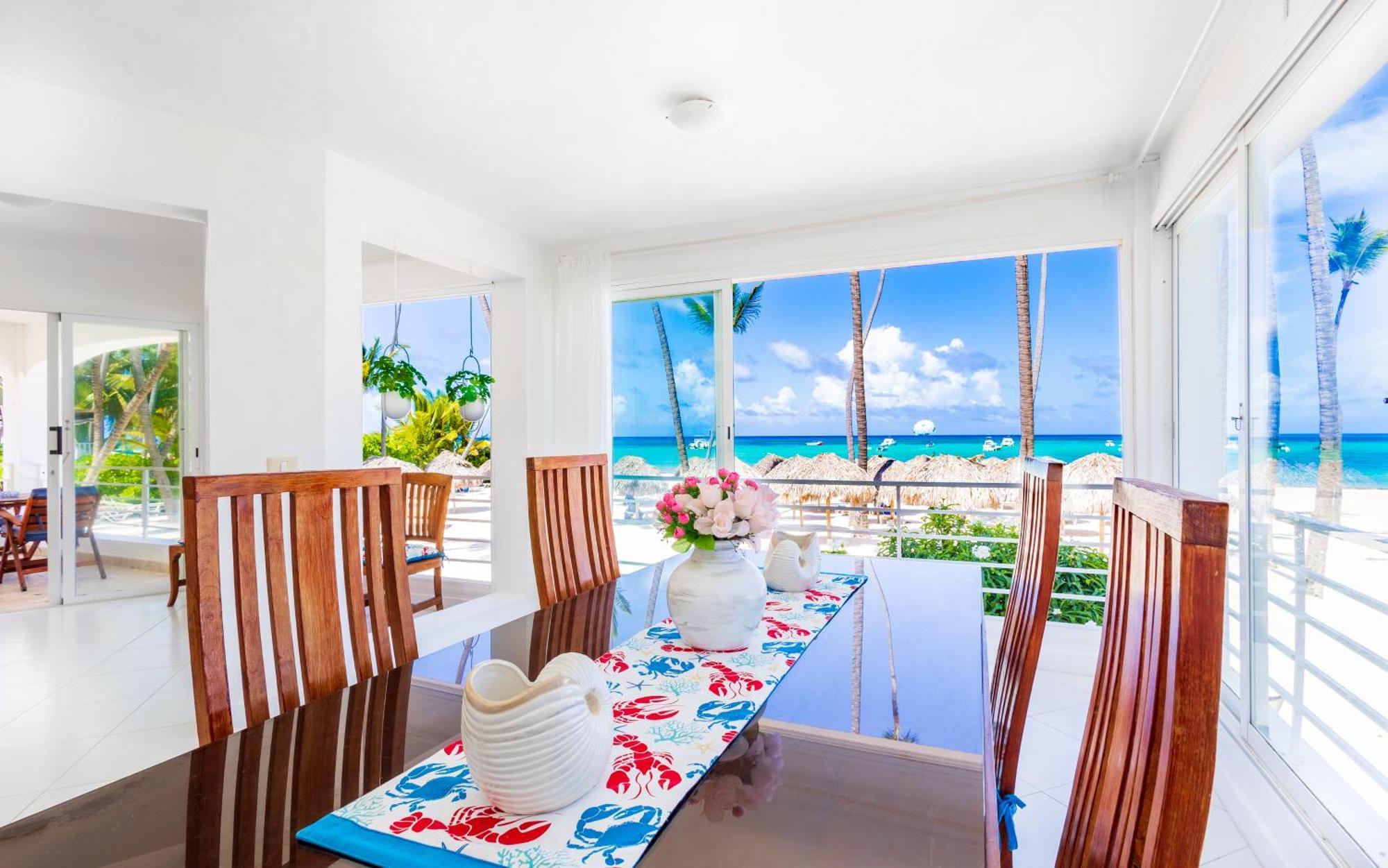 Prime Ocean View Punta Cana Apartments - 3-Bedroom Getaway With Private Terrace On Bavaro Beach Eksteriør bilde