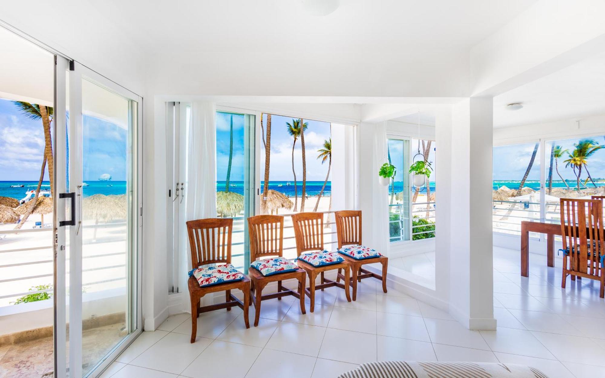 Prime Ocean View Punta Cana Apartments - 3-Bedroom Getaway With Private Terrace On Bavaro Beach Eksteriør bilde