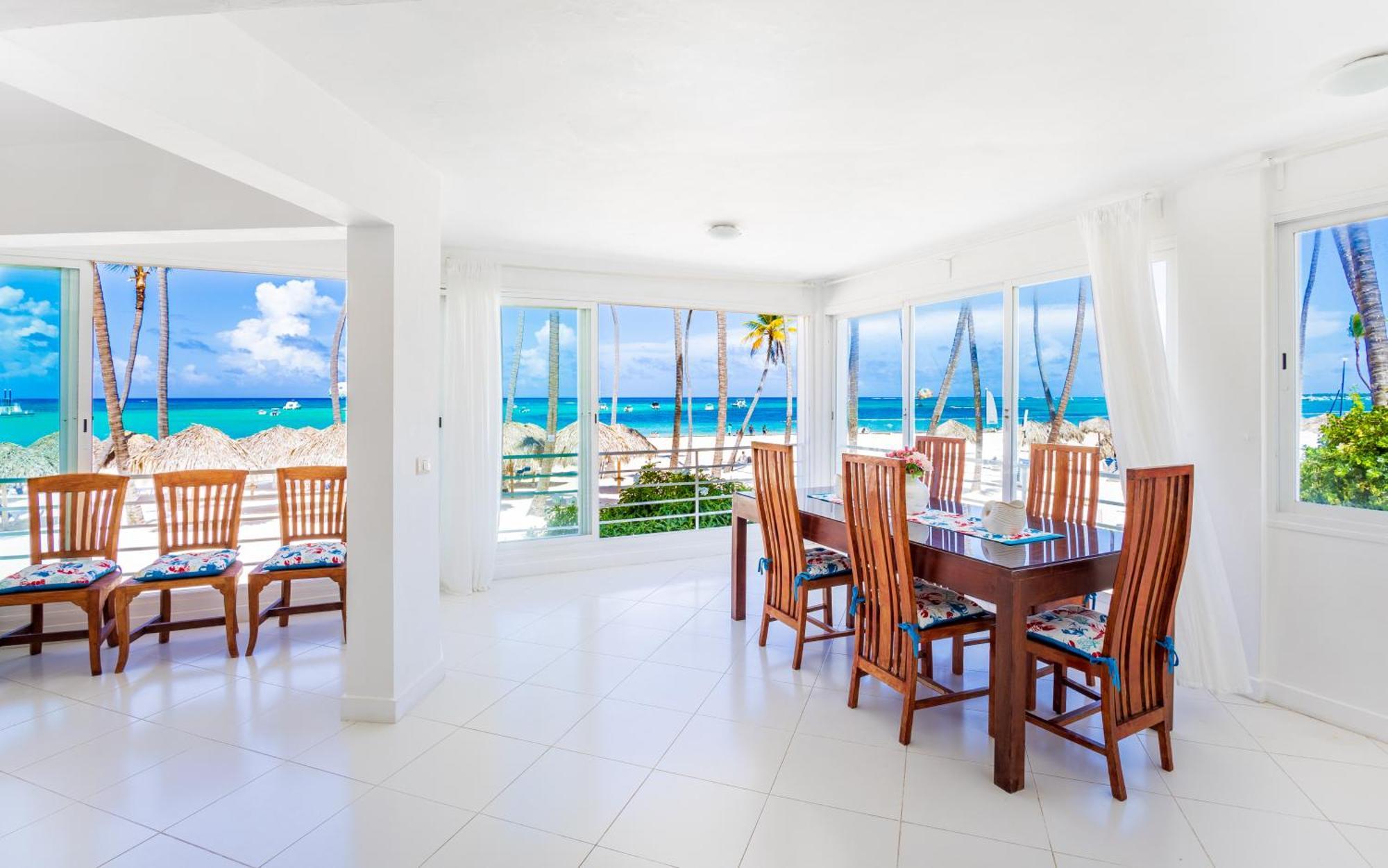 Prime Ocean View Punta Cana Apartments - 3-Bedroom Getaway With Private Terrace On Bavaro Beach Eksteriør bilde